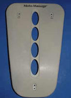Hot Springs Spa Parts - Moto Massage Face Plate 1997-Current Warm Grey